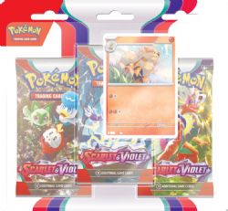 CARTE DE POKÉMON - POKEMON SV1 SCARLET AND VIOLET 3PK BLISTER ASST